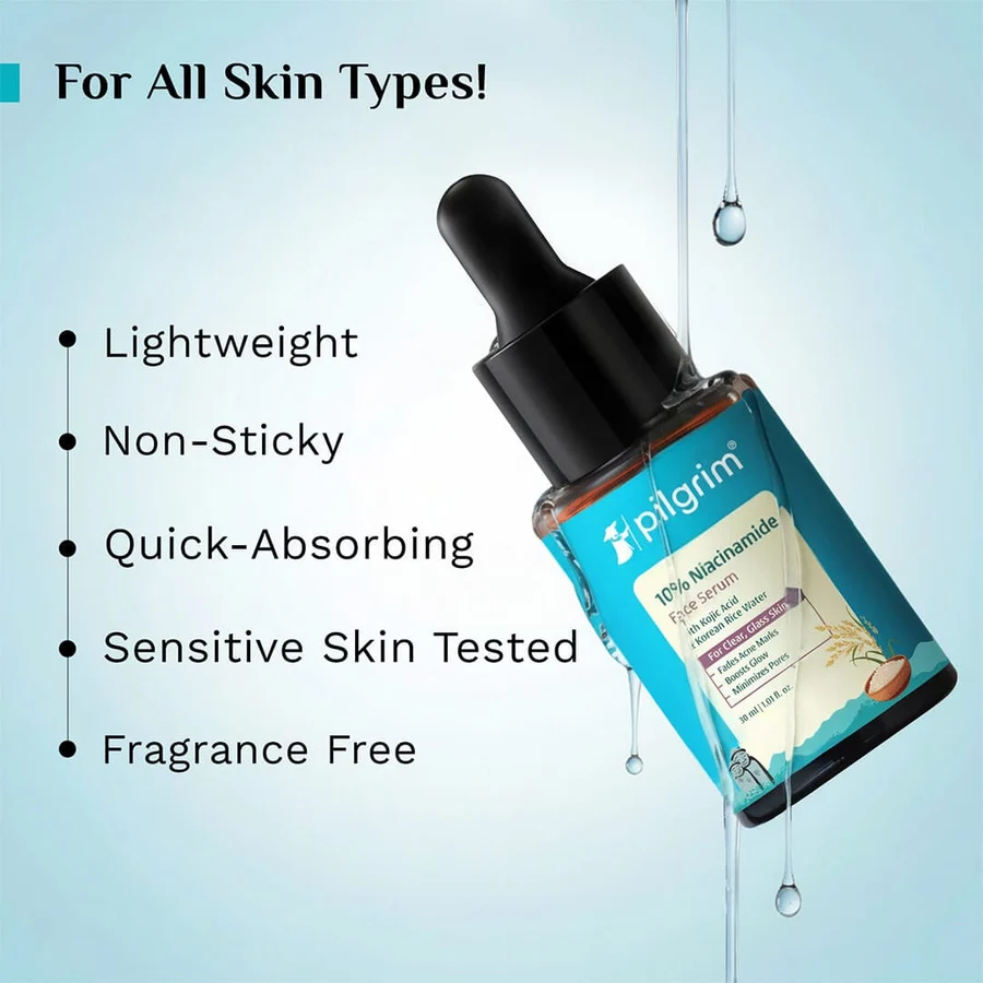 Niacinamide Face Serum With Kojic Acid & Korean Rice Water