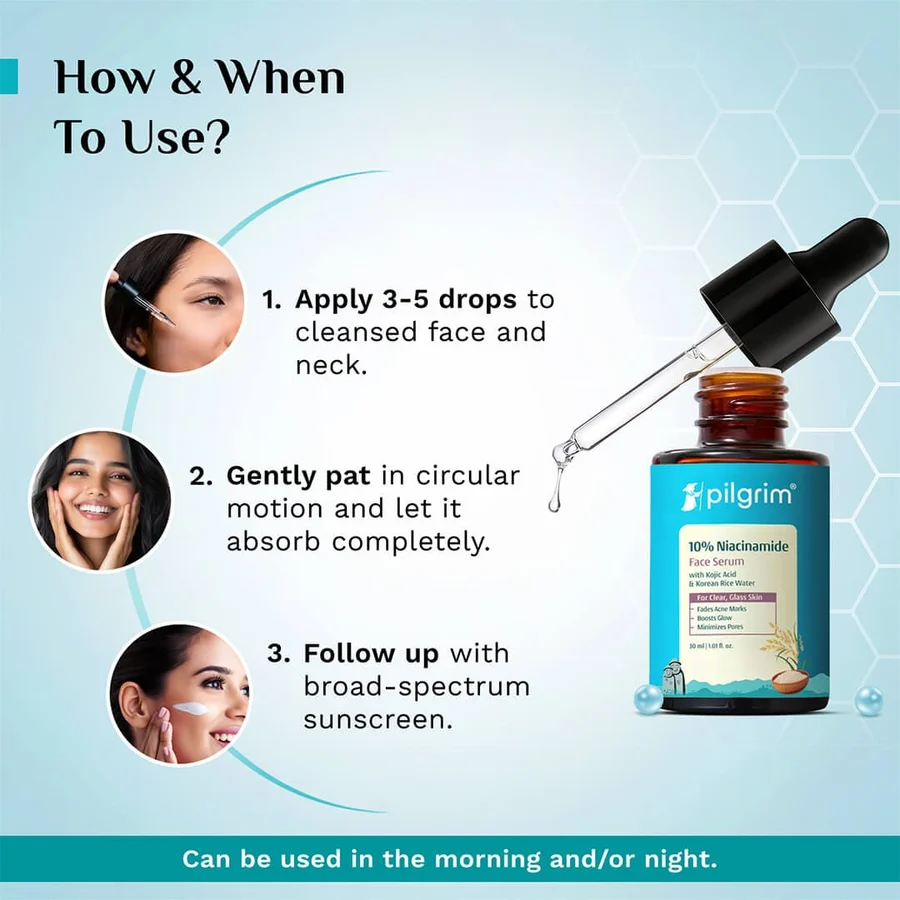 Niacinamide Face Serum With Kojic Acid & Korean Rice Water