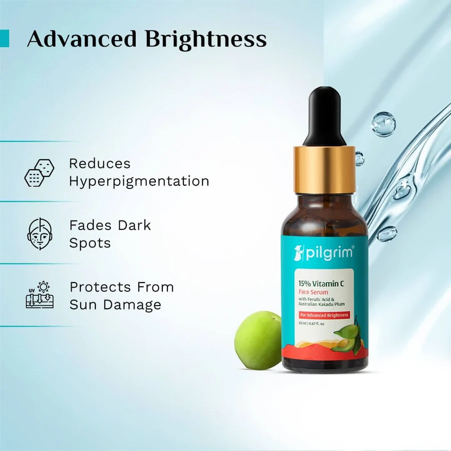 15% Vitamin C Face Serum For Advanced Brightness