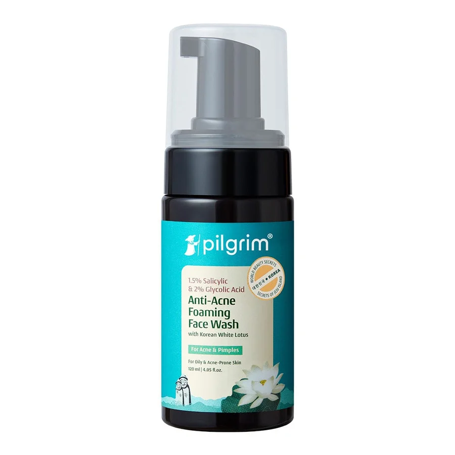 Salicylic & Glycolic Acid Anti-Acne Foaming Face Wash