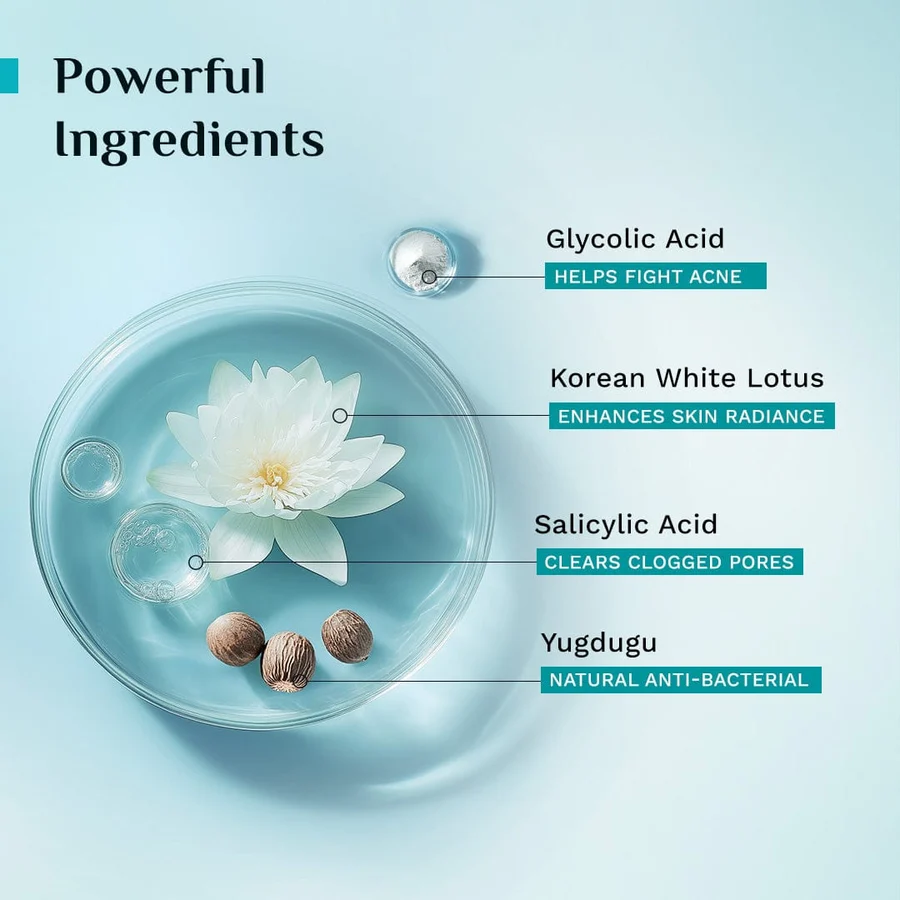 Salicylic & Glycolic Acid Anti-Acne Foaming Face Wash
