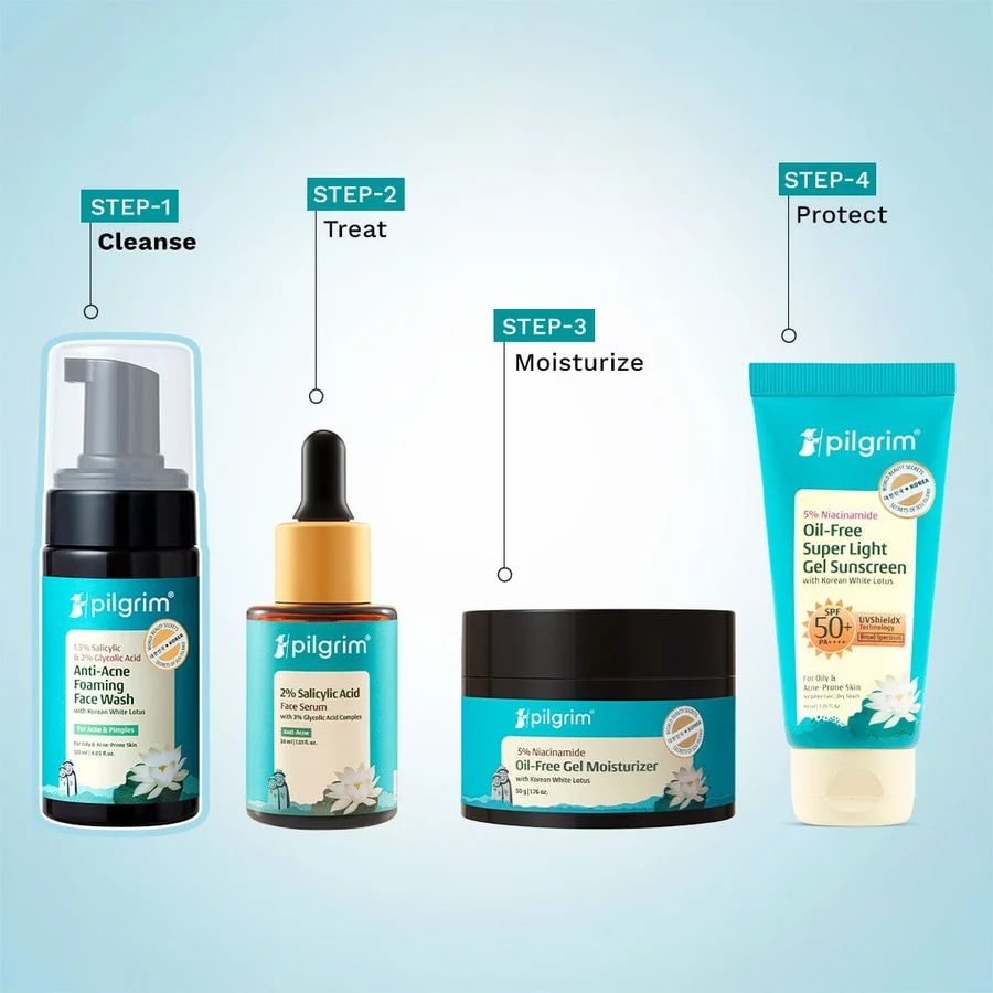 Salicylic & Glycolic Acid Anti-Acne Foaming Face Wash